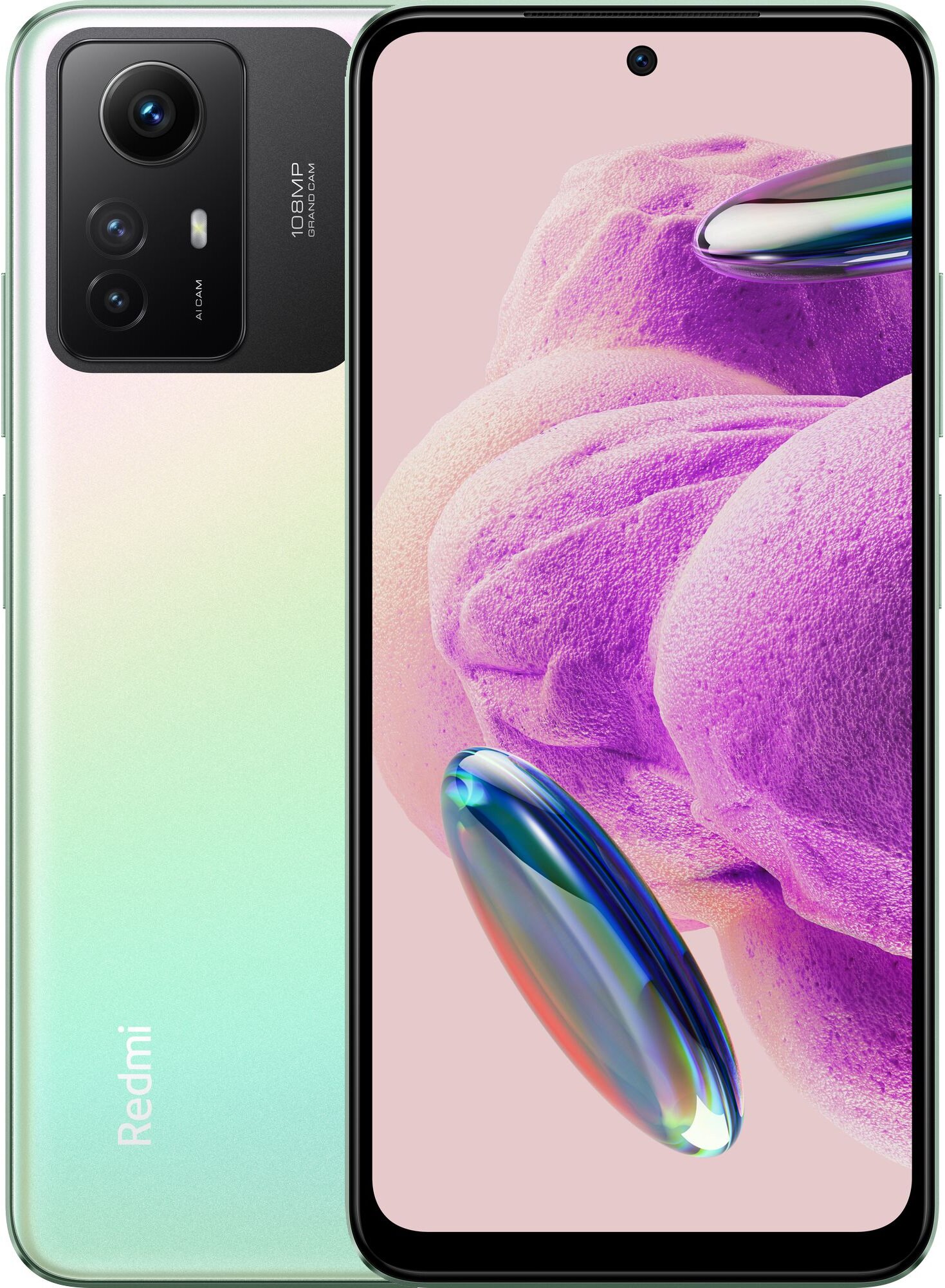 Смартфон Xiaomi Redmi Note 12S 256GB 8GB Pearl Green РСТ