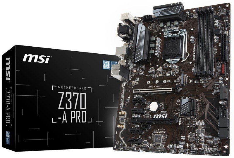 Msi z370 a pro обзор