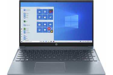 Ноутбук HP Pavilion 15-eg0053ur Core i5 1135G7/8Gb/SSD256Gb/Intel Iris Xe graphics/15.6"/IPS/FHD (1920x1080)/Windows 10/blue/WiFi/BT/Cam