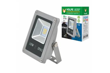 Прожектор светодиодный Volpe ULF-Q510 10W/NW SENSOR IP65 170-250B SILVER с датч движ серебр