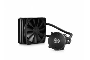 Устройство охлаждения(кулер) Deepcool Watercooler MAELSTROM 120K Soc-FM2+/AM2+/AM3+/1150/1155/2011/ 4-pin 18-32dB Al 756gr LED Ret