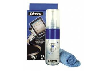 Чистящий набор (салфетки + спрей) Fellowes FS-9922301 для экранов мониторов/плазменных/ЖК телевизоров/ноутбуков 50мл
