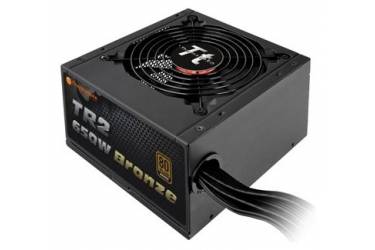 Блок питания Thermaltake ATX 650W TR2 SMART TR-650P Bronze 80+ bronze (24+4+4pin) APFC 115mm fan 6xSATA RTL