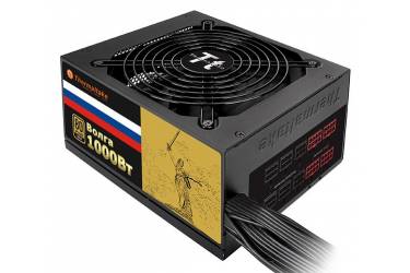 Блок питания Thermaltake ATX 1000W VOLGA W0429 80+ gold (24+8+4+4pin) APFC 135mm fan 12xSATA Cab Manag RTL