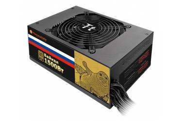 Блок питания Thermaltake ATX 1500W BAIKAL W0431 80+ gold (24+8+4+4pin) APFC 135mm fan 16xSATA Cab Manag RTL