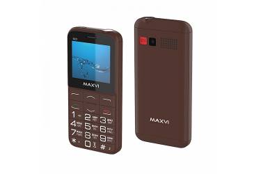 Мобильный телефон Maxvi B231 brown