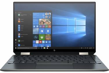 Трансформер HP Spectre x360 13-aw2023ur Core i5 1135G7/8Gb/SSD1Tb/Intel Iris Xe graphics/13.3"/OLED/Touch/FHD (1920x1080)/Windows 10/dk.blue/WiFi/BT/Cam/Bag