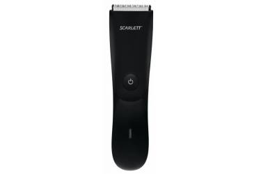 Машинка для стрижки Scarlett SC-HC63C55 черный 6Вт (насадок в компл:2шт)