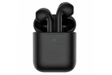 Наушники беспроводные (Bluetooth) Hoco ES32 Original series Apple (With black silicone sleeve) Black