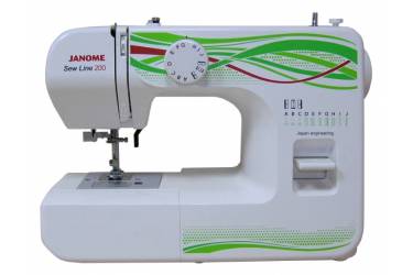 Швейная машина Janome Sew Line 200 белый