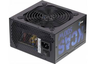 Блок питания Aerocool ATX 500W KCAS-500W 80+ bronze (24+4+4pin) APFC 120mm fan 7xSATA RTL