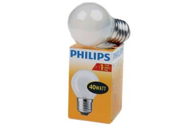 Лампа накаливания PHILIPS P45_25W_FR_E27 шар матовый