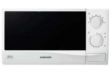 Микроволновая Печь Samsung ME81KRW-2/BW белый (23л; 800Вт; механическое упр.)