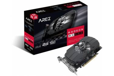 Видеокарта Asus PCI-E AREZ-PH-RX550-2G AMD Radeon RX 550 2048Mb 128bit GDDR5 1071/6000 DVIx1/HDMIx1/DPx1/HDCP Ret