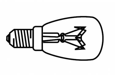 Лампа мини GE_43381(84807)_Pygmy_ 25W_ E14_ 230V_t=300*C для духовок, микроволн. печей