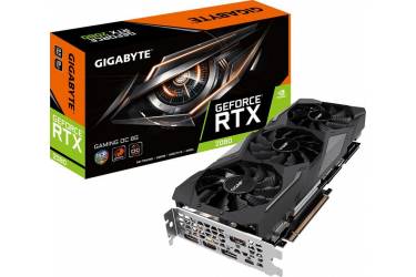 Видеокарта Gigabyte PCI-E GV-N2080GAMING OC-8GC nVidia GeForce RTX 2080 8192Mb 256bit GDDR6 1815/14000/HDMIx1/DPx3/Type-Cx1/HDCP Ret