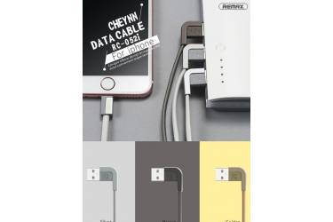 Кабель USB Remax CHEYNN RC-052i Iphone 5 белый 1 м в уп