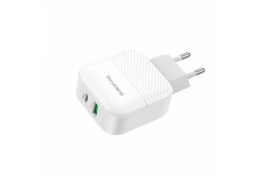 CЗУ Borofone BA46A Premium PD + QC3,0 charger White