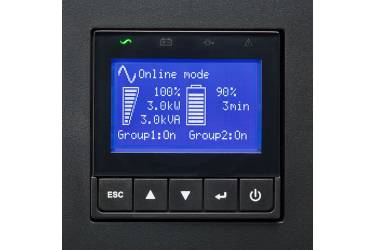 Источник бесперебойного питания Eaton 9PX 2200i RT3U 2200Вт 2200ВА черный (плохая упаковка)