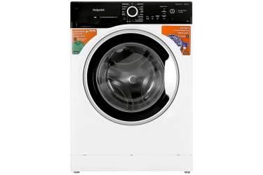 Стиральная машина Hotpoint NSB 6039 ZS VE RU 1000об; 39см; Пар; 6кг; диспл; белый/черный; инв. мотор