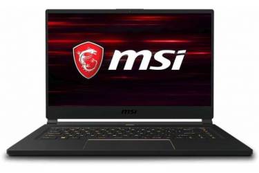 Ноутбук MSI GS65 Stealth 9SG-641RU Core i7 9750H/32Gb/SSD2Tb/nVidia GeForce RTX 2080 MAX Q 8Gb/15.6"/IPS/FHD (1920x1080)/Windows 10/black/WiFi/BT/Cam