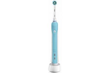 Зубная щетка электрическая Oral-B CrossAction PRO 500 3D White голубой