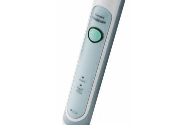 Зубная щетка электрическая Philips Sonicare HealthyWhite HX6711 белый/зеленый