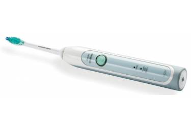 Зубная щетка электрическая Philips Sonicare HealthyWhite HX6711 белый/зеленый