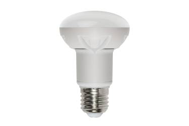 Лампа светодиодная диммир Uniel LED-R63-11W/WW/3000К/E27/FR/DIM рефл мат Palazzo