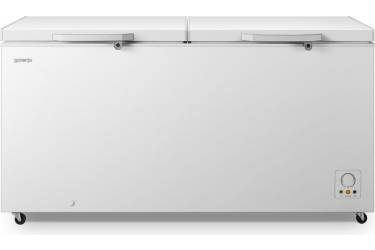 Морозильный ларь Gorenje FH50BPW белый (85х165х72 см, 2 корзины; 2 крышки) (ПТ)