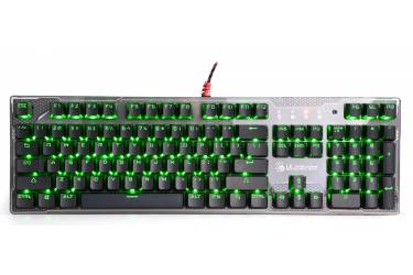 Клавиатура A4 B805 механическая черный USB Multimedia Gamer LED