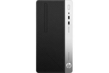 ПК HP ProDesk 400 G4 MT i3 7100 (3.9)/4Gb/500Gb 7.2k/HDG630/DVDRW/Free DOS/GbitEth/180W/клавиатура/мышь/черный