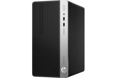 ПК HP ProDesk 400 G4 MT i3 7100 (3.9)/4Gb/500Gb 7.2k/HDG630/DVDRW/Free DOS/GbitEth/180W/клавиатура/мышь/черный