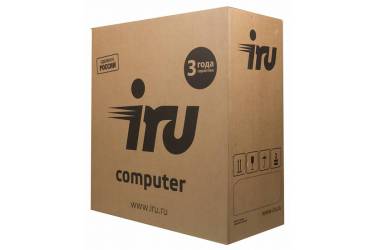 ПК IRU Office 510 MT i5 7400 (3)/8Gb/SSD120Gb/HDG630/Free DOS/GbitEth/500W/черный