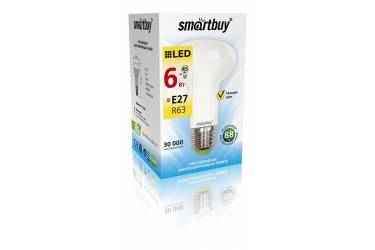 Светодиодная (LED) Лампа Smartbuy-R63-06W/3000/E27