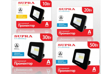 Светодиодный (LED) прожектор SUPRA_ SL-FL-gls- 10W/5000K/IP65