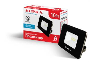 Светодиодный (LED) прожектор SUPRA_ SL-FL-gls- 10W/5000K/IP65