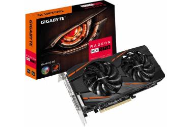 Видеокарта Gigabyte PCI-E GV-RX570GAMING-8GD AMD Radeon RX 570 8192Mb 256bit GDDR5 1244/7000 DVIx1/HDMIx1/DPx3/HDCP Ret