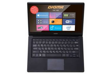 Ноутбук Digma EVE 1400 Atom X5 Z8350/2Gb/SSD32Gb/Intel HD Graphics 400/14.1"/TN/FHD (1920x1080)/Windows 10 Home Multi Language 32/black/silver/WiFi/BT/Cam/8000mAh