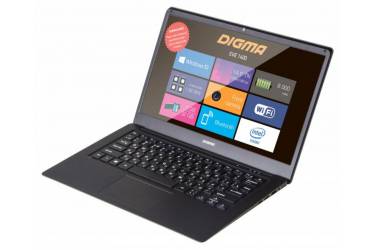 Ноутбук Digma EVE 1400 Atom X5 Z8350/2Gb/SSD32Gb/Intel HD Graphics 400/14.1"/TN/FHD (1920x1080)/Windows 10 Home Multi Language 32/black/silver/WiFi/BT/Cam/8000mAh