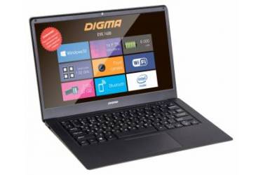 Ноутбук Digma EVE 1400 Atom X5 Z8350/2Gb/SSD32Gb/Intel HD Graphics 400/14.1"/TN/FHD (1920x1080)/Windows 10 Home Multi Language 32/black/silver/WiFi/BT/Cam/8000mAh