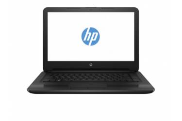 Ноутбук HP 14-am011ur Pentium N3710/4Gb/500Gb/Intel HD Graphics 405/14"/HD (1366x768)/Windows 10 64/black/WiFi/BT/Cam/2670mAh