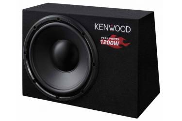 Сабвуфер автомобильный Kenwood KSC-W1200B 300Вт пассивный (30см/12")