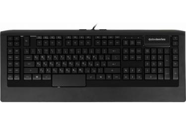 Клавиатура Steelseries APEX черный USB Multimedia Gamer LED