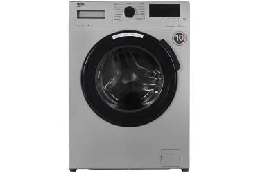 Стиральная машина Beko WSPE7H616S - 1200 об; 45см; 7кг; Пар; диспл; серебристый/черный; инв. мотор