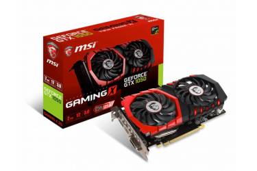 Видеокарта MSI PCI-E GTX 1050 GAMING X 2G nVidia GeForce GTX 1050 2048Mb 128bit GDDR5 1354/7108 DVIx1/HDMIx1/DPx1/HDCP Ret