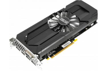 Видеокарта Palit PCI-E PA-GTX1060 STORMX 6G nVidia GeForce GTX 1060 6144Mb 192bit GDDR5 1506/8000 DVIx1/HDMIx1/DPx3/HDCP Ret