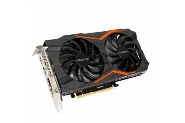 Видеокарта Gigabyte PCI-E GV-N1050G1 GAMING-2GD nVidia GeForce GTX 1050 2048Mb 128bit GDDR5 1417/7008 DVIx1/HDMIx3/DPx1/HDCP Ret