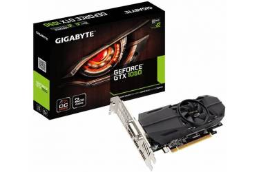 Видеокарта Gigabyte PCI-E GV-N1050OC-2GL nVidia GeForce GTX 1050 2048Mb 128bit GDDR5 1366/7008 DVIx1/HDMIx2/DPx1/HDCP Ret low profile