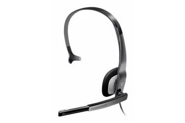 Наушники с микрофоном Plantronics A310 черный 2.9м накладные оголовье (37852-11)